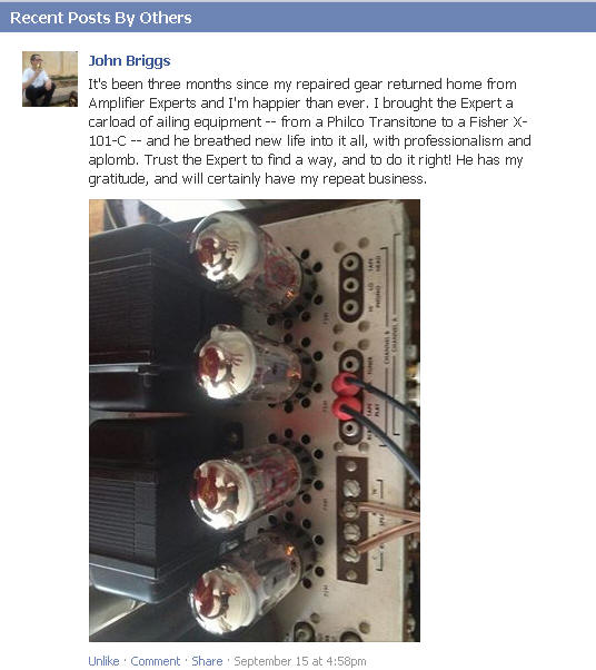 Amplifier Experts Audio Amplifier Repair Services